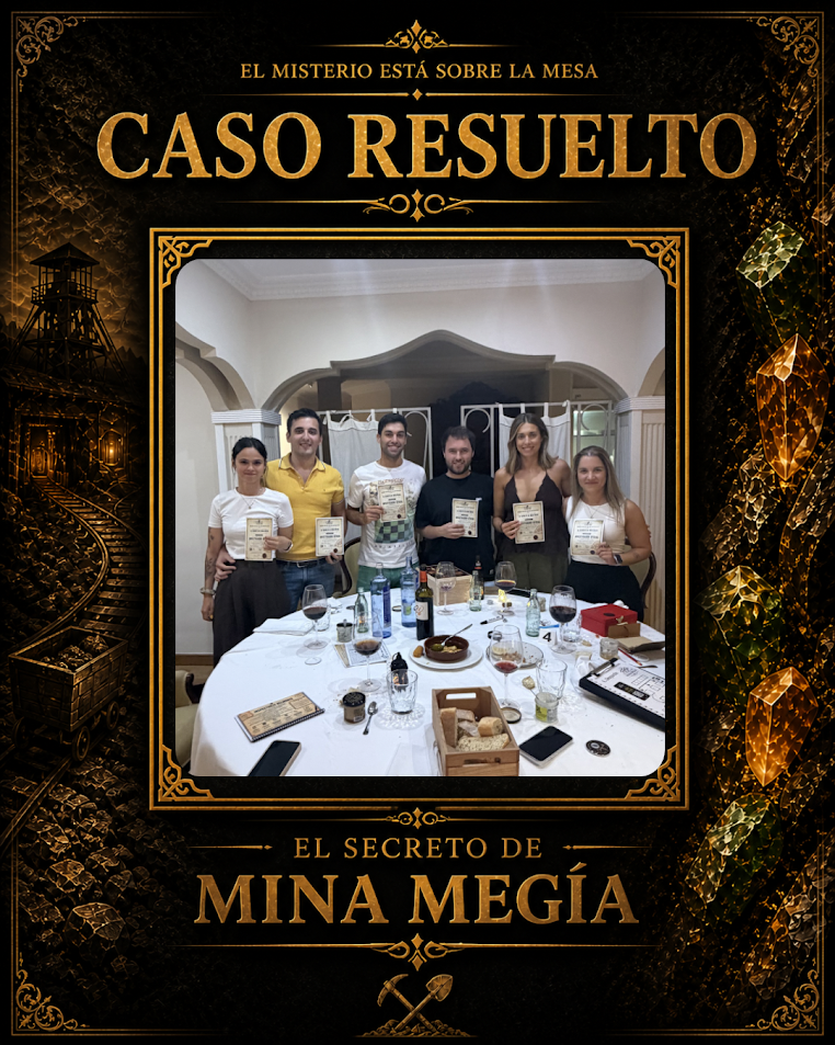 Equipo de investigadores resolviendo El Secreto de Mina Megía - Cantabria