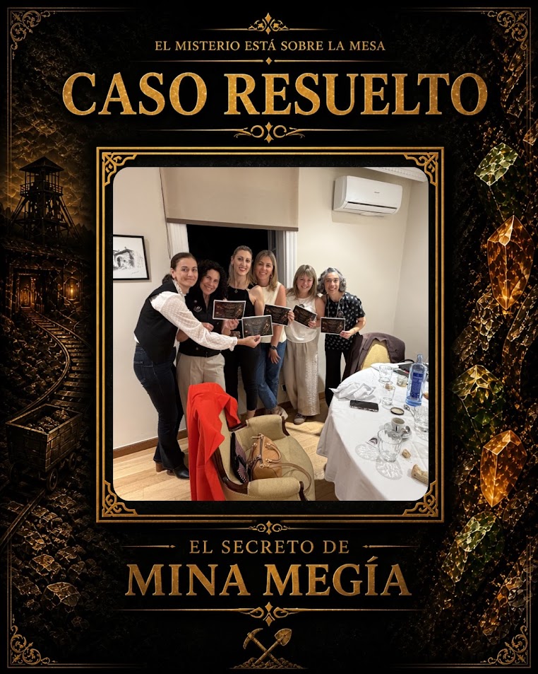 Equipo de investigadores resolviendo El Secreto de Mina Megía - Cantabria