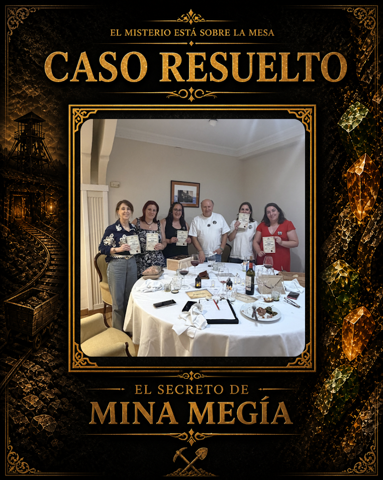 Equipo de investigadores resolviendo El Secreto de Mina Megía - Cantabria