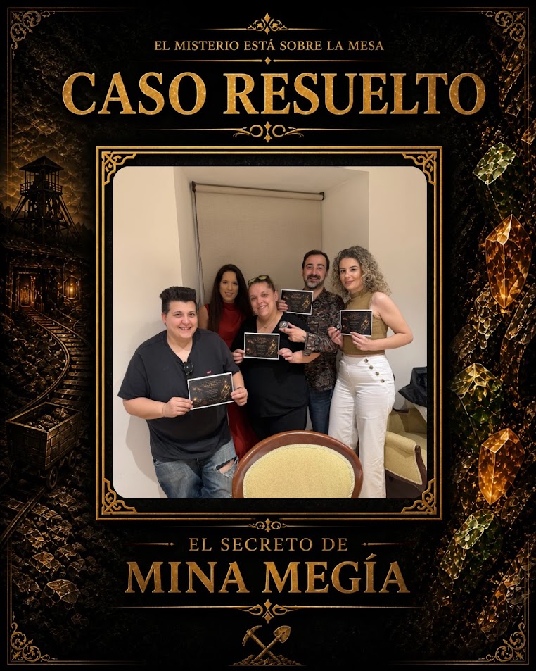 Equipo de investigadores resolviendo El Secreto de Mina Megía - Cantabria
