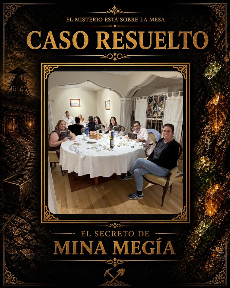 Equipo de investigadores resolviendo El Secreto de Mina Megía - Cantabria
